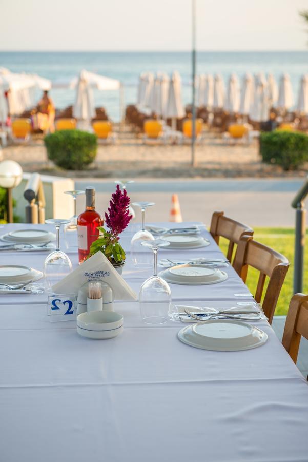 Georgalas Sun Beach Rooms Nea Kallikrateia Exterior foto