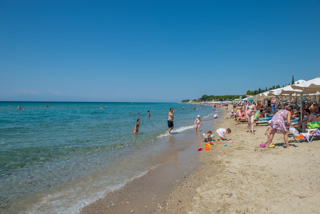 Georgalas Sun Beach Rooms Nea Kallikrateia Exterior foto