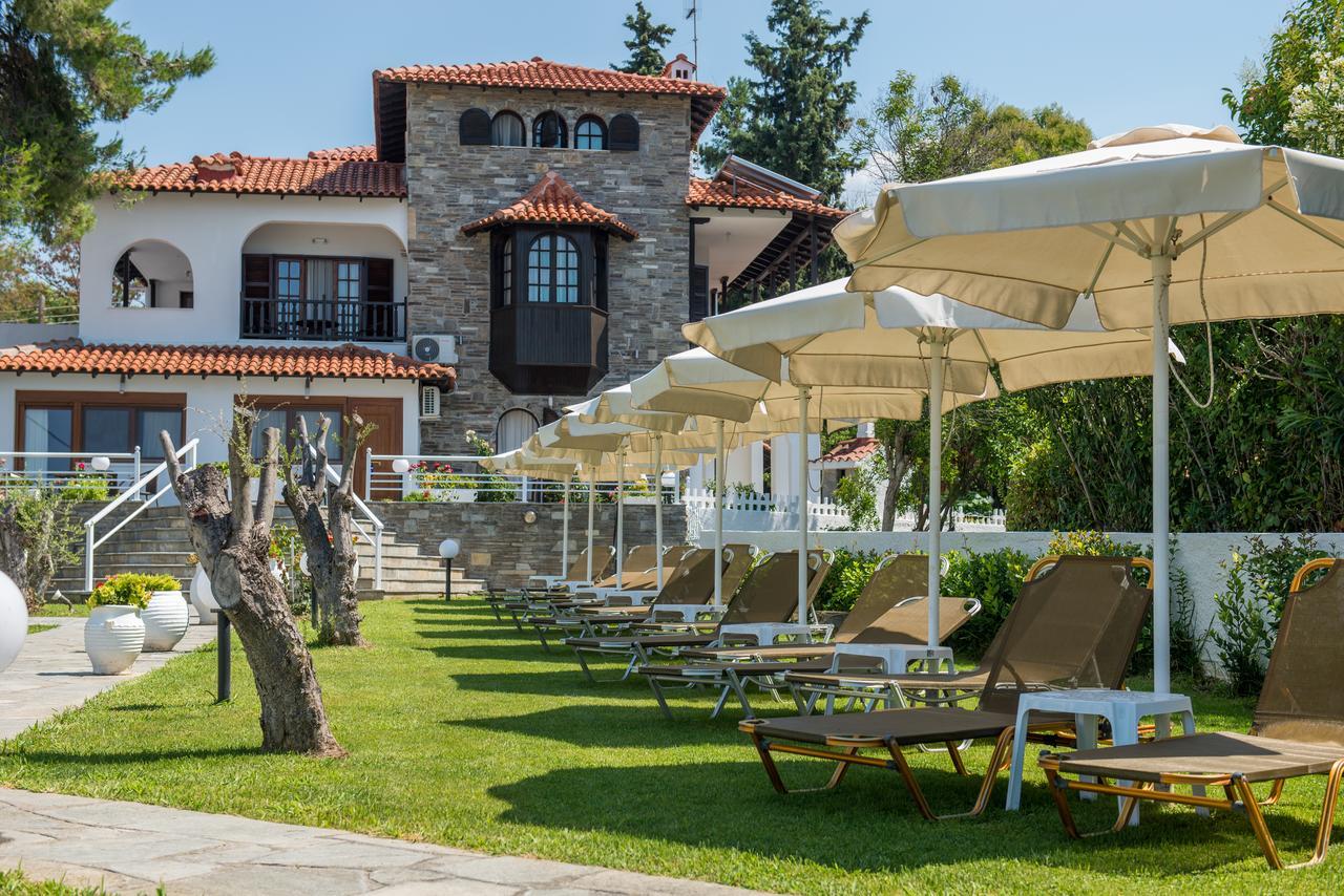 Georgalas Sun Beach Rooms Nea Kallikrateia Exterior foto