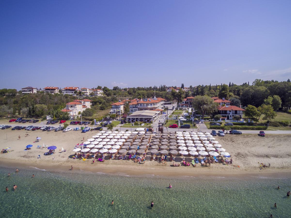 Georgalas Sun Beach Rooms Nea Kallikrateia Exterior foto