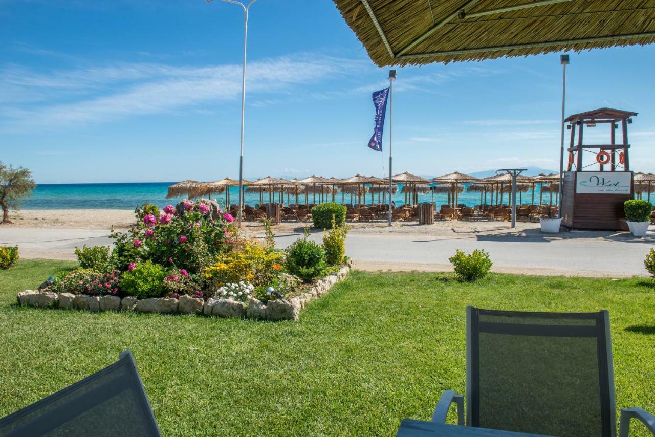 Georgalas Sun Beach Rooms Nea Kallikrateia Exterior foto